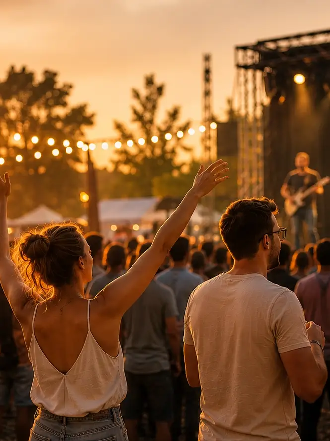 Stimmung mit großer Show mit der Partyband Franken